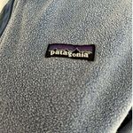 Patagonia Maroon Long Sleeve Plush Fleece Zip Up Jacket Women's Size S Photo 5