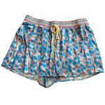 Free People Free‎ People M Pillow Talk Satin Pajama Set Lilac Blue Floral Print Silky New Photo 2