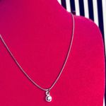 Boutique Sterling Silver 925 Purple Amethyst Necklace Photo 2