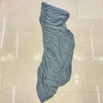 Norma Kamali Diana Midi Dress in Soft Blue Photo 6