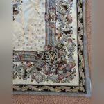 Oscar de la Renta Vintage  Couture 100% Silk Scarf Accessory Street Musty Smell Photo 1