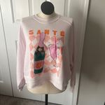 Grayson Threads Grayson/Threads sweatshirt pale pink crew crop plus graphic Santé Size XXL Photo 5