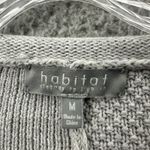 Habitat Clothes To Live In Roll Neck Knit Sweater Gray Lagenlook Women's Medium Photo 3