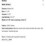 AGOLDE PARKER HIGH WAISTED BUTTON FLY DISTRESSED DENIM SHORTS SZ 28 Photo 9