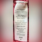 Michael Stars Women's Small Tulip Sleeve Pullover Cowl Neck Midi Red Dress Photo 2