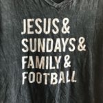 Live Love Gameday Tee V Neck Football Sunday Sz L Size L Photo 2