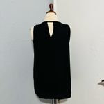 Pleione Women Black Sleeveless Relaxed Business Casual Tank Top Size S Made USA Photo 5