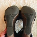 Dollhouse Keefe Black Lattice Wedge Ankle Strap Sandals Size 8 Photo 7