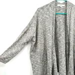 Loft  Size XS Sweater Gray Heather Long Sleeve‎ Open Front Cardigan Everyday Photo 2