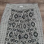 Michael Stars  Stars Jordy Moroccan Printed Casual Rayon Pants Black‎ Tan Small Photo 3