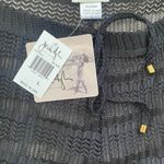 Jordan Taylor NWT  Cover Up Pants Womens Large Black Sheer Pull On Beach Resort Photo 4