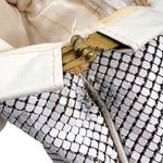 Vintage White Metal Mesh Clutch Purse Photo 5