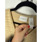 Liz Claiborne Vintage Open Knit Beaded Boho Chic Western Sleeveless Sweater MED Photo 3