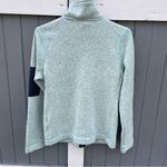 Nautica  Mint and Navy Fleece Lined Sweater Jacket Photo 2
