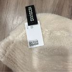 H& M Cream Shearling Bucket Hat One Size NWT Photo 4