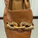 Tory Burch  Brown Leather Jessa Loafers Size 8 Horse-bit Equestrian Photo 2