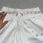 Champion Womens White  Reverse Weave Shorts Pastel Embroidered Logo Sz Xs Photo 4