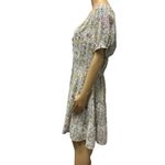 Lucy Paris Opal Eyelet Prairie Embroidered Floral Print Cottage Core Dress Large Photo 2