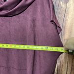 Bryn Walker  Women Porto Wine Pocket Velvet Poncho Tunic Top Sz L $150 Lagenlook Photo 6