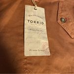 Torrid Desert peach 3.5" military shorts womens plus size 20 NWT twill mid rise Photo 6