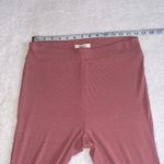 Madewell Ribbed Pajama Leggings Rose Pink Size L NWT Photo 1