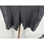 Victoria's Secret Victoria’s Secret Womens On Point Flow Biker Shorts Black White Stripe Size 16 Photo 2