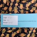 Urban Outfitters Black Heart Print Midi Slip Dress Size XS Y2K Slip Dress Photo 3