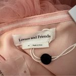 Lovers + Friends NEW NWT  Bobbit Strapless Tulle Maxi Gown In Blush Pink Photo 8