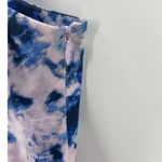 Ro & De Blue Pink Tie Dye Crop Peplum Racerback Tank Top Size M beach summer Photo 5