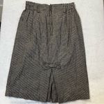 Vintage Peddlers HighWaisted Skirt Gray and White Houndstooth 9/10 Black Size undefined Photo 3