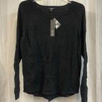 Apt. 9  Petite Black Long Sleeve Sweater PL NWT Lightweight Knit Photo 0