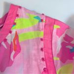 Gretchen Scott Cotton Embellished Tunic in Iconic Iris Pale Pink Size XS Photo 14