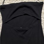 Ambiance Black Ribbed Strapless Mini Tube Dress Size M Size M Photo 3