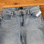 Gap NWT  Jeans Women SZ 16 Destructed 90's Loose Straight Wide Leg Raw Hem Photo 6