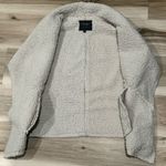 Sanctuary  Faux Suede Sherpa Open Front Vest Women’s Medium Photo 2