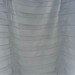 Maggy London  Dress Womens 10 petite Black Sheer Mesh Short Sleeve Ruched Formal Photo 3