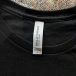 Bella Canvas  Black Fitted Short Sleeve T-Shirt Classic SZ L Airlume Jersey Photo 9