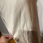 Niteline Vintage Y2k Satin Gown Strapless Mermaid Trumpet Formal Evening Prom Draped Ruched Fit Flare Champagne Photo 9