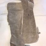 Franco Sarto Taupe Suede Boots Photo 0