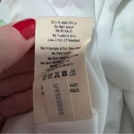 L'Agence L’AGENCE Jodie V Neck Butterfly Slip Dress White Multi Flutter 6 Silk Photo 9