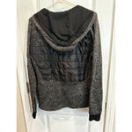 Truth Substance Common Sense Zip Up Sweater/Jacket XL Black Gray Photo 1