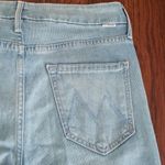 MOTHER The Looker Ankle Fray Chic Edgy Feminine Retro Casual Jeans Size 27 Blue Photo 9