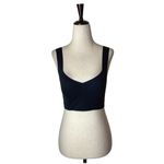 SKIMS  Bra Women Small Black Naked Plunge Longline‎ Bralette Padded Stretch Comfy Photo 1