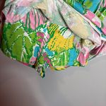 Lilly Pulitzer  Strapless Lucy Romper Shorely Blue Big Flirt Floral Photo 4