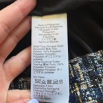 J. Crew Factory Blue And Tan Tweed Sheath Dress Size 4 Photo 8