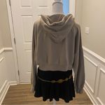 Hollister Crop Zip-up Hoodie Beige Size XS Photo 4