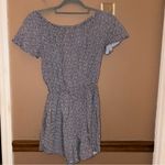 Abercrombie & Fitch Abercrombie‎ & Fitch Ditsy Floral Romper blue white size medium Photo 1