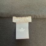 Ann Taylor  Black Full Zip Lightweight‎ Jacket 3/4 Length Sleeves Pockets Size M Photo 7