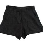 J.Crew Linen Blend Black Dress Shorts Size 8
High Rise Summer Tailored Style Photo 0
