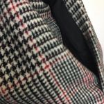 Vintage 80s Country Suburbans Wool Glen Plaid Check Midi Skirt Straight Lined 12 Gray Photo 5